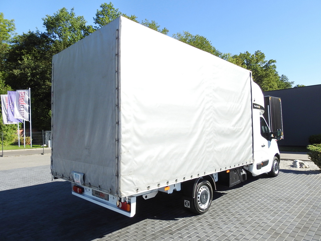 כלי רכב מסחרי עם וילונות צד RENAULT MASTER TARPAULIN 8 PALLETS WEBASTO CRUISE CONTROL AIR CONDITIONING PNEUMATICS  170HP: תמונה 13