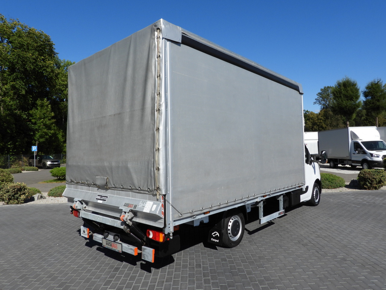RENAULT MASTER TARPAULIN LIFT 10 PALLETS WEBASTO CRUISE CONTROL LED LIGHTS PNEUMATICS AIR CONDITIONING 165HP - כלי רכב מסחרי עם וילונות צד: תמונה 3 RENAULT MASTER TARPAULIN LIFT 10 PALLETS WEBASTO CRUISE CONTROL LED LIGHTS PNEUMATICS AIR CONDITIONING 165HP - כלי רכב מסחרי עם וילונות צד: תמונה 3