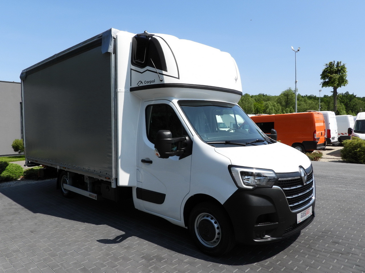 RENAULT MASTER TARPAULIN LIFT 10 PALLETS WEBASTO CRUISE CONTROL LED LIGHTS PNEUMATICS AIR CONDITIONING 165HP - כלי רכב מסחרי עם וילונות צד: תמונה 4 RENAULT MASTER TARPAULIN LIFT 10 PALLETS WEBASTO CRUISE CONTROL LED LIGHTS PNEUMATICS AIR CONDITIONING 165HP - כלי רכב מסחרי עם וילונות צד: תמונה 4