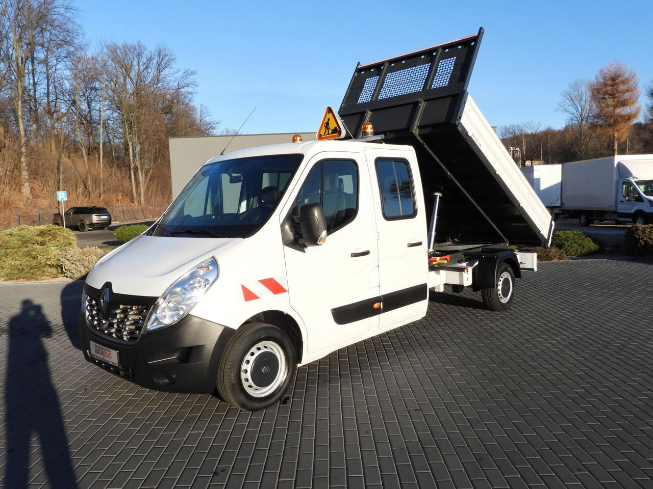 כלי רכב מסחרי מזהיר RENAULT MASTER TIPPER DOUBLE CABIN DOKA 7 SEATS CRUISE CONTROL AIR CONDITIONING  145HP: תמונה 18