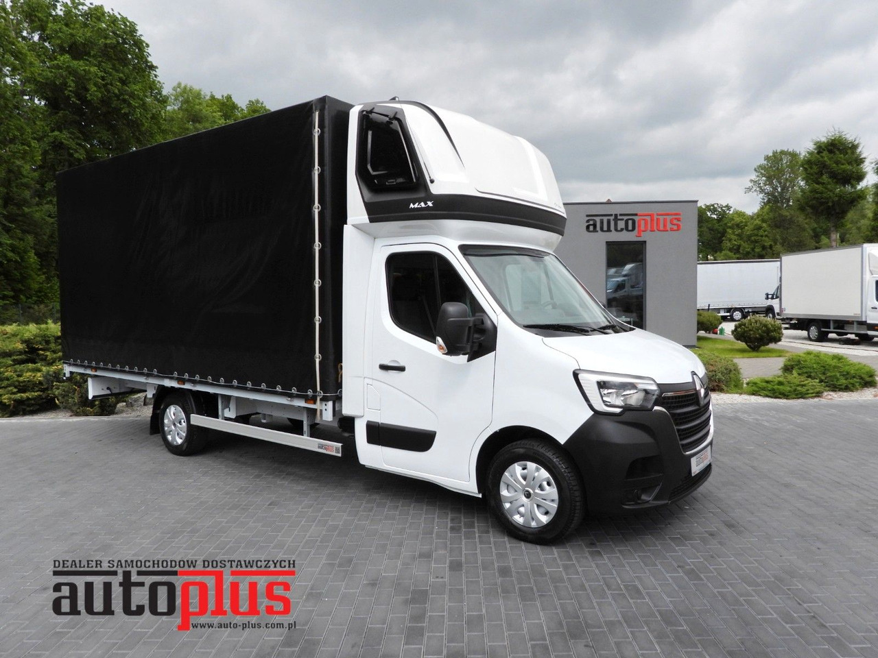 Renault MASTER PRITSCHE PLANE 10 PALETTEN TEMPOMAT - כלי רכב מסחרי עם וילונות צד: תמונה 1 Renault MASTER PRITSCHE PLANE 10 PALETTEN TEMPOMAT - כלי רכב מסחרי עם וילונות צד: תמונה 1