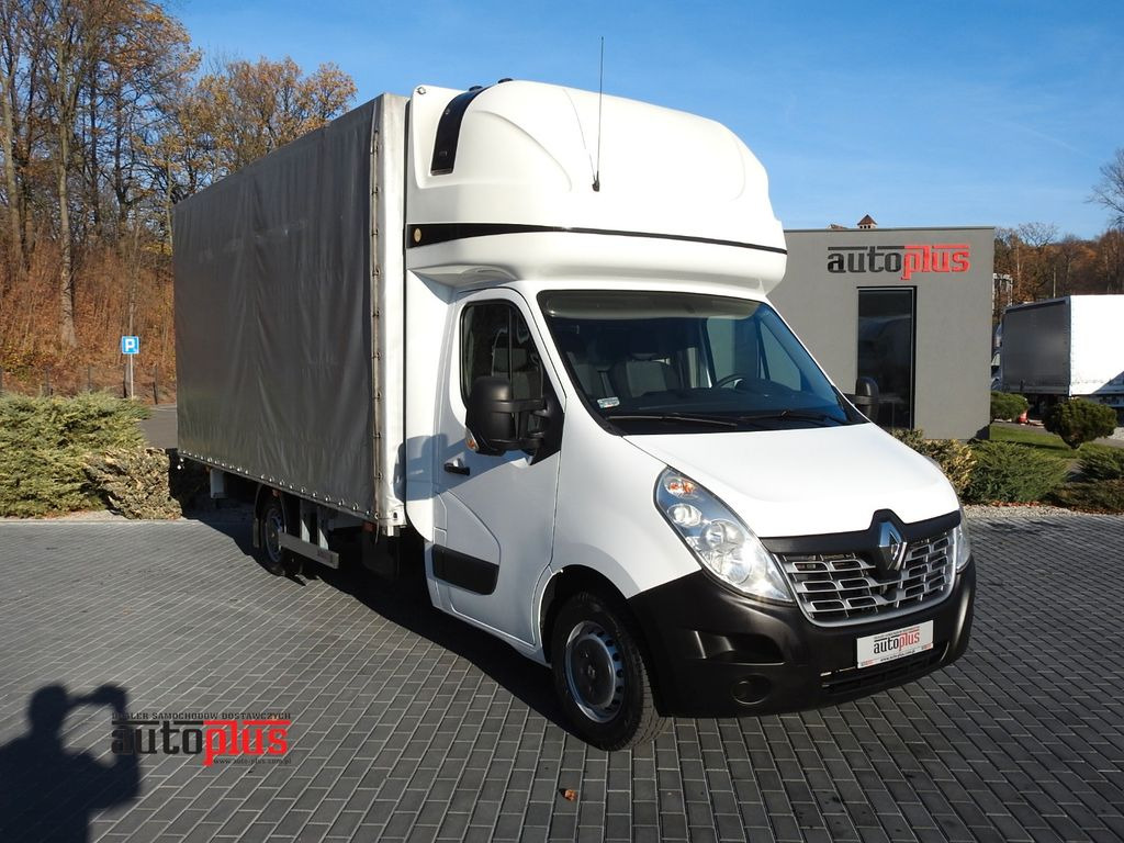 Renault MASTER PRITSCHE PLANE 10 PALETTEN TEMPOMAT - כלי רכב מסחרי עם וילונות צד: תמונה 1 Renault MASTER PRITSCHE PLANE 10 PALETTEN TEMPOMAT - כלי רכב מסחרי עם וילונות צד: תמונה 1