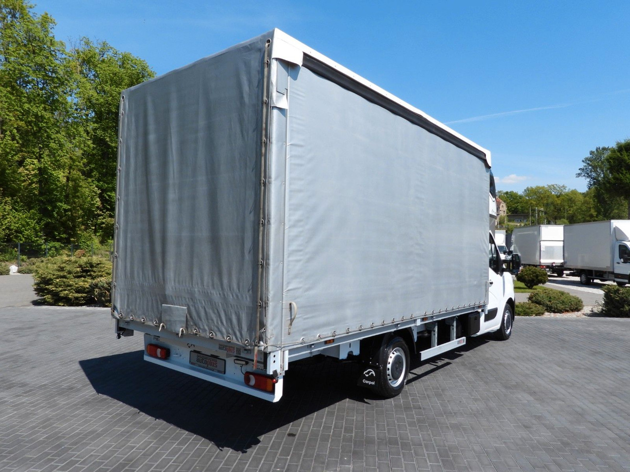 Renault MASTER PRITSCHE PLANE 10 PALETTEN WEBASTO A/C - כלי רכב מסחרי עם וילונות צד: תמונה 3 Renault MASTER PRITSCHE PLANE 10 PALETTEN WEBASTO A/C - כלי רכב מסחרי עם וילונות צד: תמונה 3