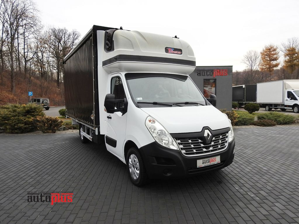 Renault MASTER PRITSCHE PLANE 10 PALETTEN WEBASTO - כלי רכב מסחרי עם וילונות צד: תמונה 1 Renault MASTER PRITSCHE PLANE 10 PALETTEN WEBASTO - כלי רכב מסחרי עם וילונות צד: תמונה 1