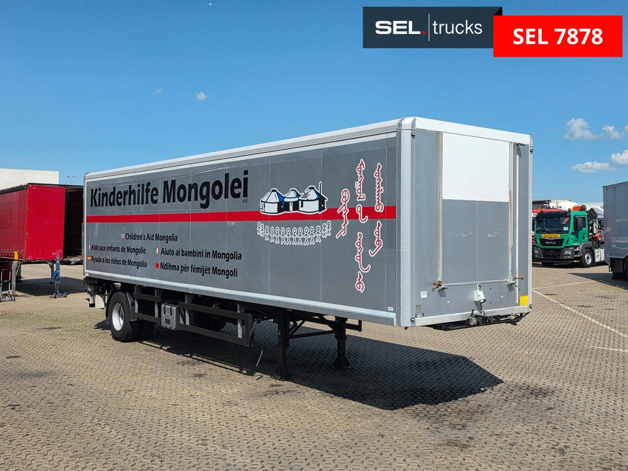 Ackermann YS-F 10/11,0 ZZG / Rolltor / Ladebordwand - סמיטריילר בתיבה סגורה: תמונה 3 Ackermann YS-F 10/11,0 ZZG / Rolltor / Ladebordwand - סמיטריילר בתיבה סגורה: תמונה 3