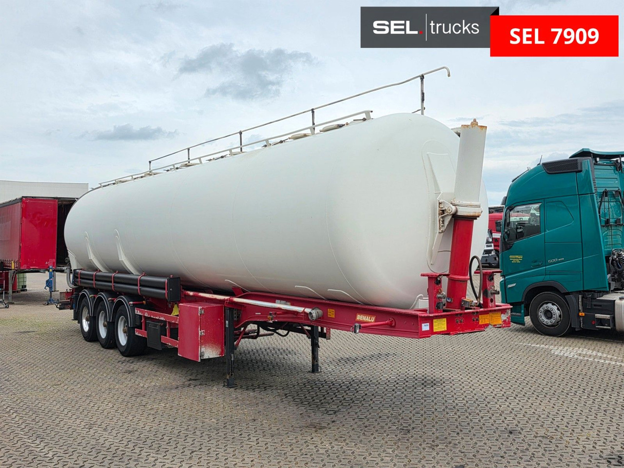 Benalu Neptune 62 / Kippsilo / 62m3 - סמיטריילר Silo: תמונה 3 Benalu Neptune 62 / Kippsilo / 62m3 - סמיטריילר Silo: תמונה 3