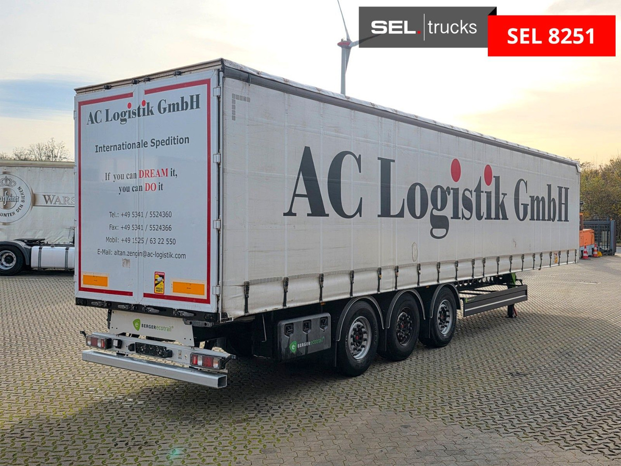 Berger SAPL 24 / Coilmulde - סמיטריילר עם וילונות צד: תמונה 5 Berger SAPL 24 / Coilmulde - סמיטריילר עם וילונות צד: תמונה 5