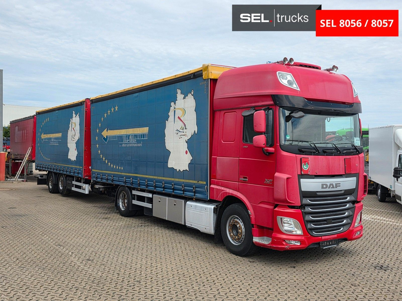 DAF XF 410 / ZF Intarder / Durchladezug - משאית וילונות צד: תמונה 3 DAF XF 410 / ZF Intarder / Durchladezug - משאית וילונות צד: תמונה 3
