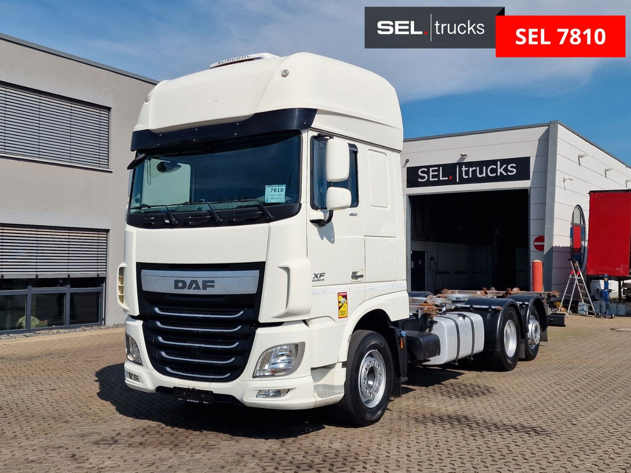 DAF XF 460 FAN / Intarder / Lenkachse / Standklima - מוביל מכולות/ משאית החלפת גוף: תמונה 1 DAF XF 460 FAN / Intarder / Lenkachse / Standklima - מוביל מכולות/ משאית החלפת גוף: תמונה 1
