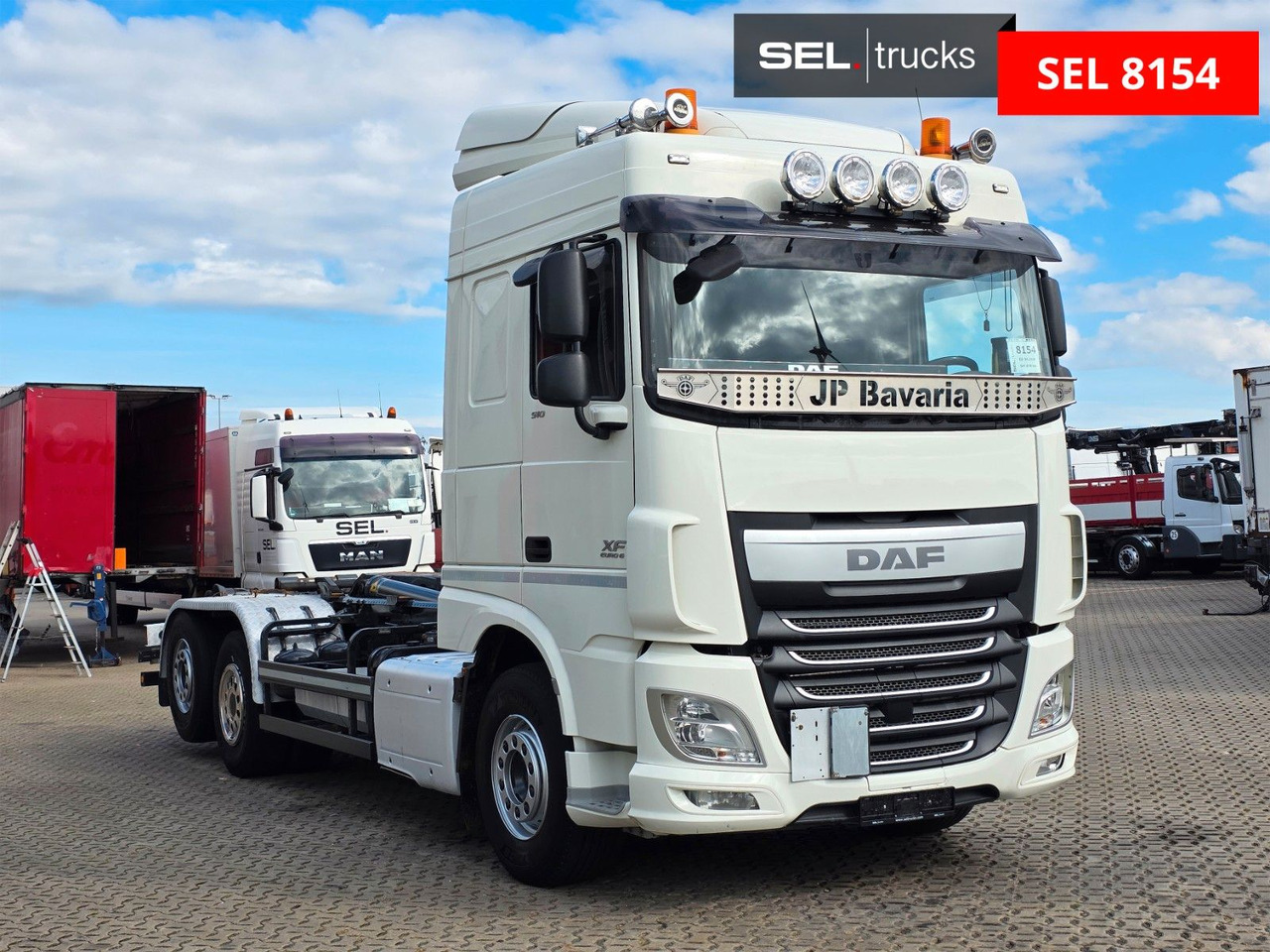 DAF XF 510 FAN / ZF Intarder / Lenk-Liftachse - משאית הרמת וו: תמונה 3 DAF XF 510 FAN / ZF Intarder / Lenk-Liftachse - משאית הרמת וו: תמונה 3