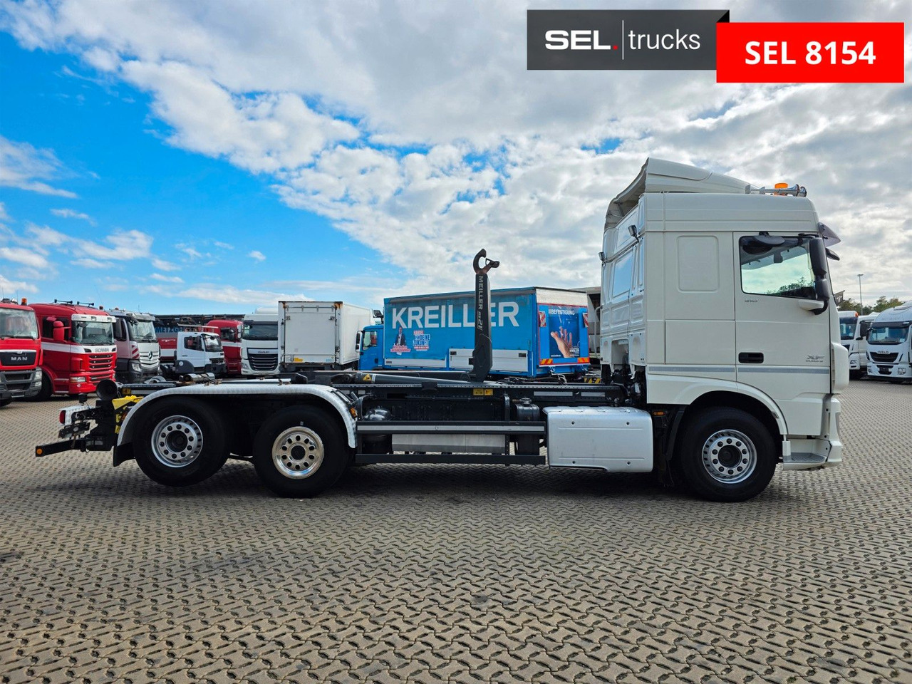 DAF XF 510 FAN / ZF Intarder / Lenk-Liftachse - משאית הרמת וו: תמונה 4 DAF XF 510 FAN / ZF Intarder / Lenk-Liftachse - משאית הרמת וו: תמונה 4