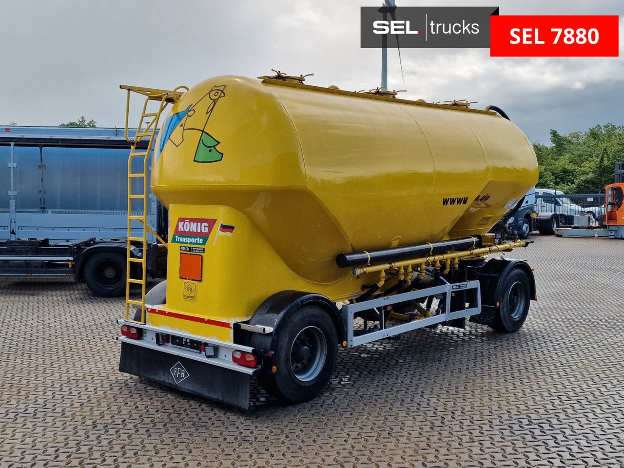 Feldbinder H.EUT 30.2 / 30.000 l - קרון נגרר עם מכל: תמונה 5 Feldbinder H.EUT 30.2 / 30.000 l - קרון נגרר עם מכל: תמונה 5