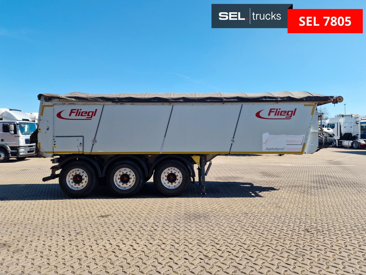 Fliegl ASS 372 Thermo / Thermomulde mit Abschiebetechn. - סמיטריילר עם מזהיר: תמונה 4 Fliegl ASS 372 Thermo / Thermomulde mit Abschiebetechn. - סמיטריילר עם מזהיר: תמונה 4