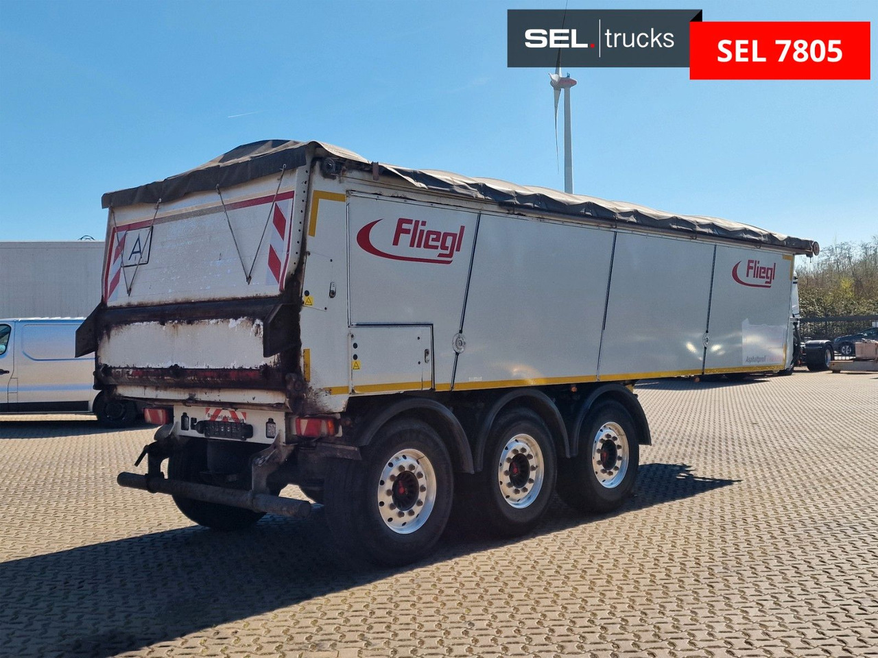 Fliegl ASS 372 Thermo / Thermomulde mit Abschiebetechn. - סמיטריילר עם מזהיר: תמונה 5 Fliegl ASS 372 Thermo / Thermomulde mit Abschiebetechn. - סמיטריילר עם מזהיר: תמונה 5