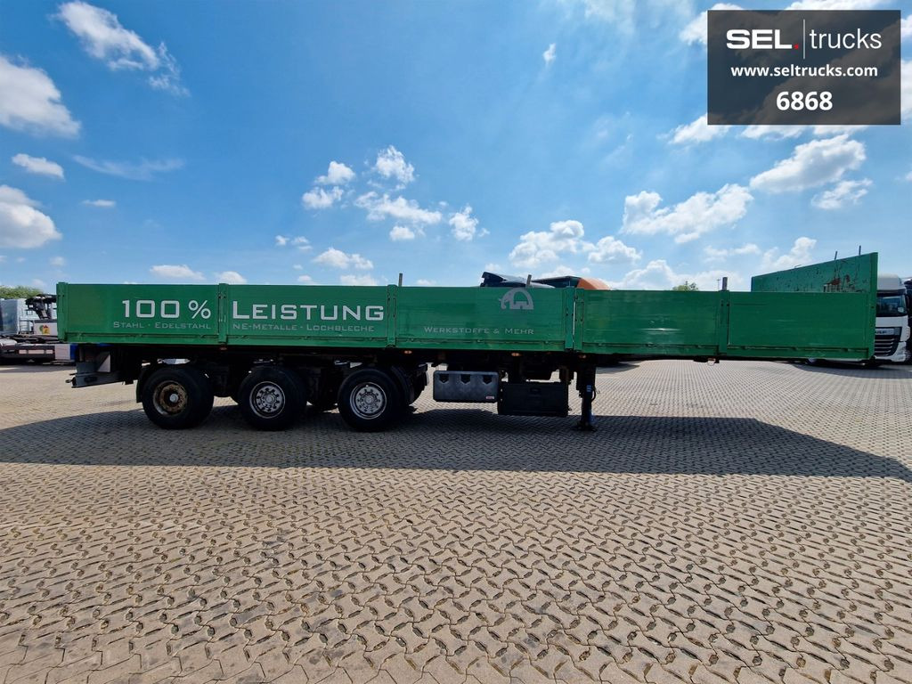 Gloria 35SA / Teleskop / Lenkachse - סמיטריילר צד נופל/ שטוח: תמונה 4 Gloria 35SA / Teleskop / Lenkachse - סמיטריילר צד נופל/ שטוח: תמונה 4