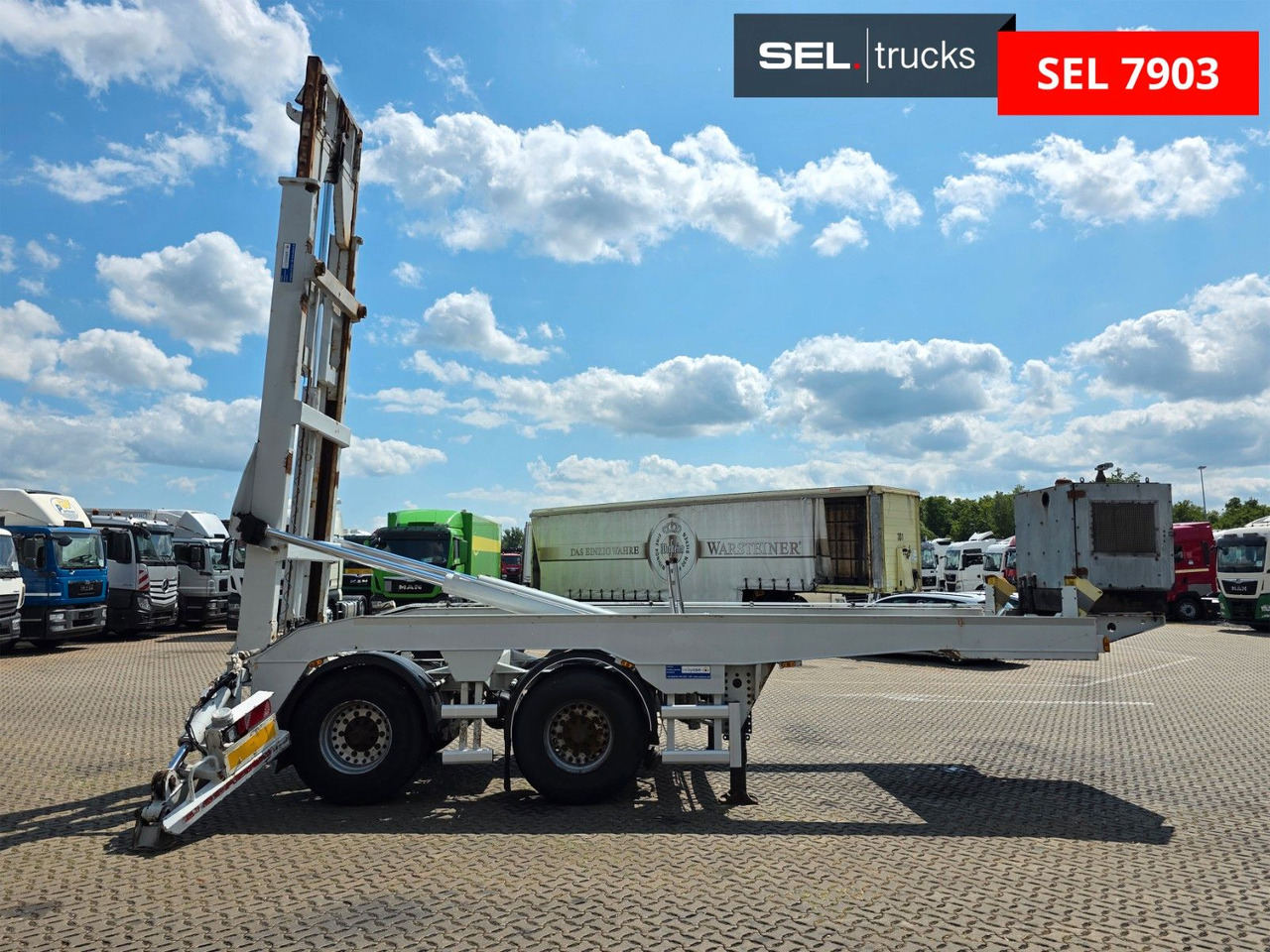 Hüffermann HSF 35.06L / Silosteller / Liftachse - סמיטריילר עם מזהיר: תמונה 4 Hüffermann HSF 35.06L / Silosteller / Liftachse - סמיטריילר עם מזהיר: תמונה 4