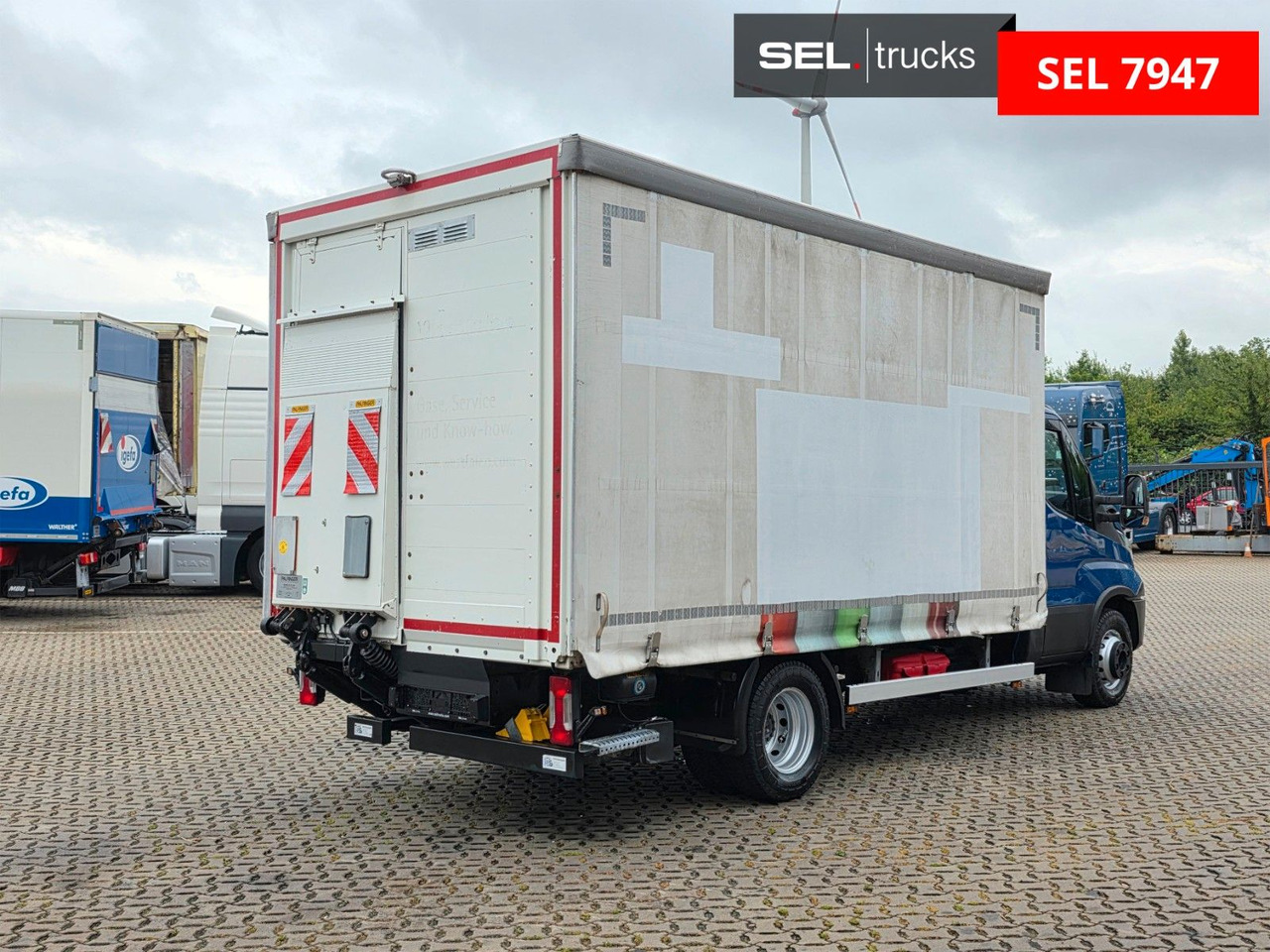 Iveco Daily 70C18 Hi-Matic / Ladebordwand / 3 Sitzen - כלי רכב מסחרי עם וילונות צד: תמונה 5 Iveco Daily 70C18 Hi-Matic / Ladebordwand / 3 Sitzen - כלי רכב מסחרי עם וילונות צד: תמונה 5