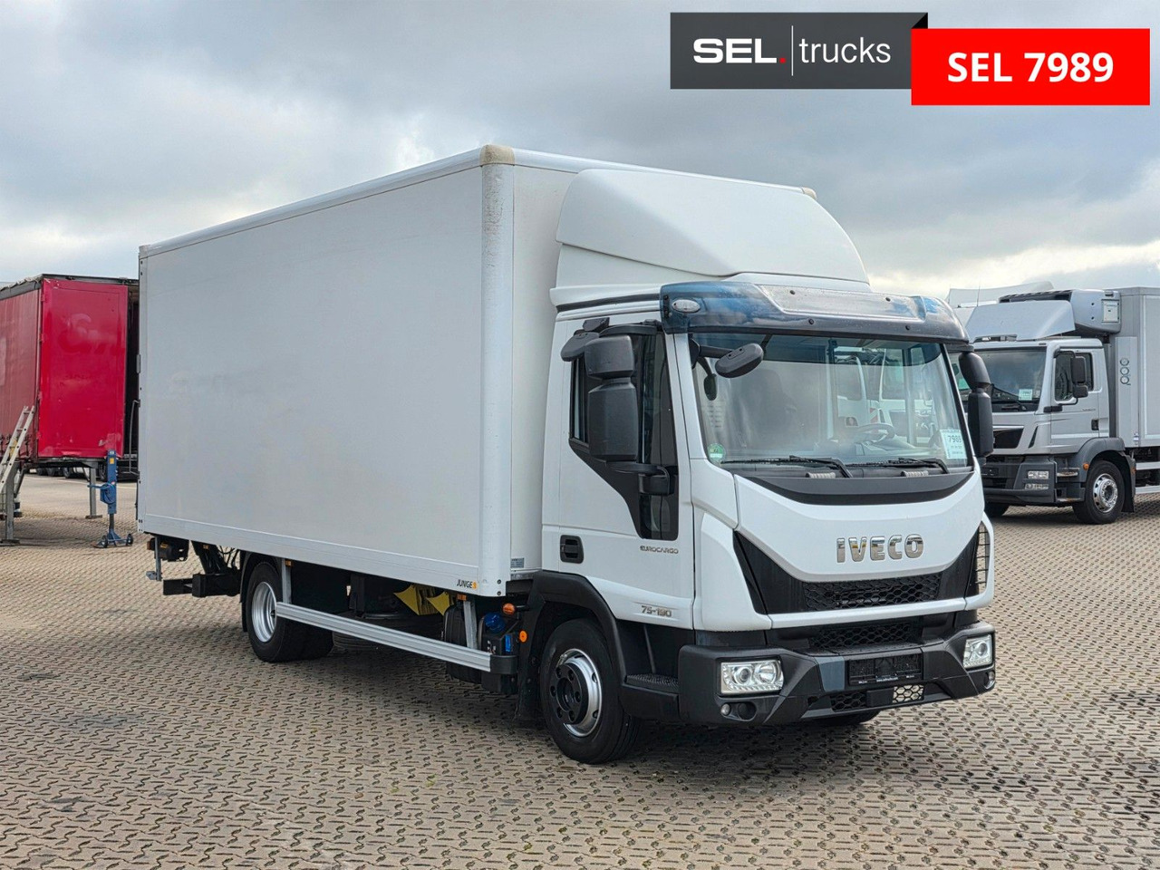 Iveco Eurocargo 75-190 /Ladebordwand / 3 Sitzen / 6D - כלי רכב מסחרי עם תיבה: תמונה 3 Iveco Eurocargo 75-190 /Ladebordwand / 3 Sitzen / 6D - כלי רכב מסחרי עם תיבה: תמונה 3