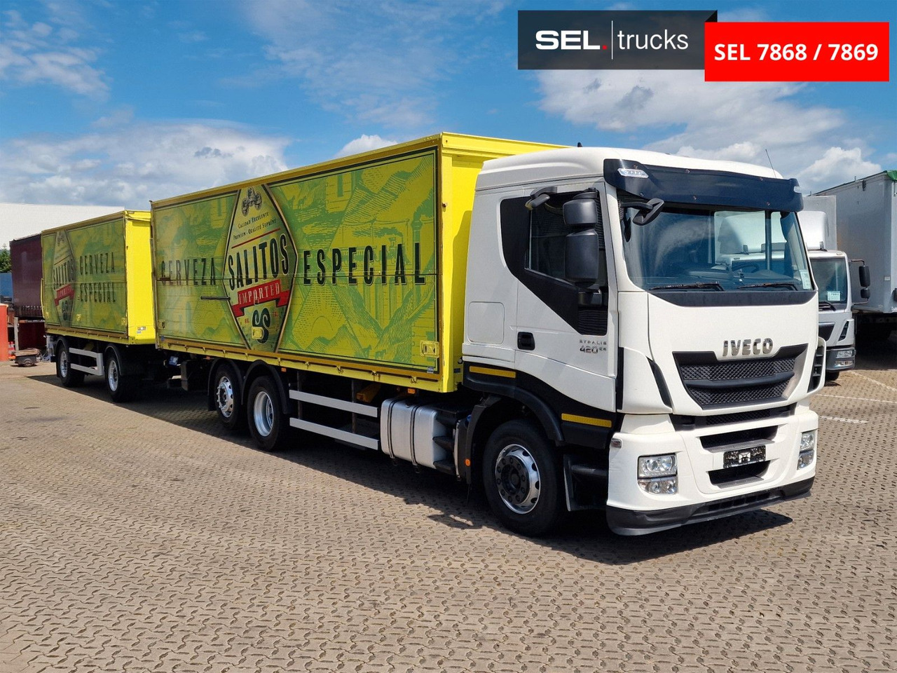 Iveco Stralis 420 / Ldbw / Lenkachse (KOMPLETT) - משאית משקאות: תמונה 3 Iveco Stralis 420 / Ldbw / Lenkachse (KOMPLETT) - משאית משקאות: תמונה 3