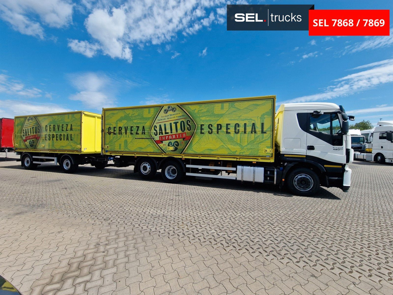 Iveco Stralis 420 / Ldbw / Lenkachse (KOMPLETT) - משאית משקאות: תמונה 4 Iveco Stralis 420 / Ldbw / Lenkachse (KOMPLETT) - משאית משקאות: תמונה 4