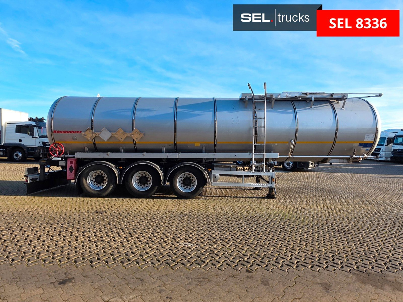 Kässbohrer STB / ADR Typ AT und FL / Lift / BITUMEN !!!! - סמיטריילר מכל: תמונה 4 Kässbohrer STB / ADR Typ AT und FL / Lift / BITUMEN !!!! - סמיטריילר מכל: תמונה 4