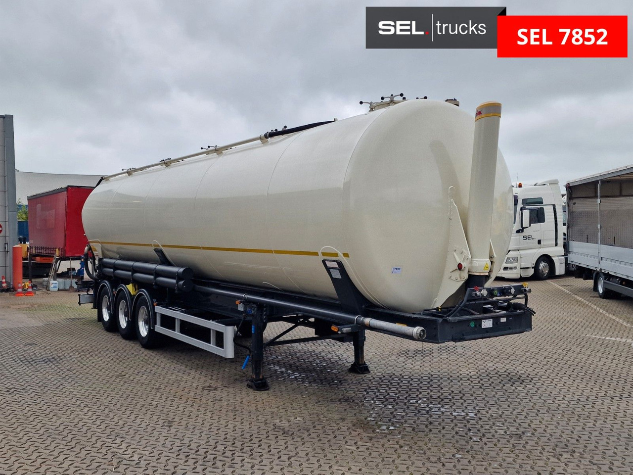 Kässbohrer XS SSK-60 / Kippsilo / Liftachse / 60m3 - סמיטריילר Silo: תמונה 3 Kässbohrer XS SSK-60 / Kippsilo / Liftachse / 60m3 - סמיטריילר Silo: תמונה 3