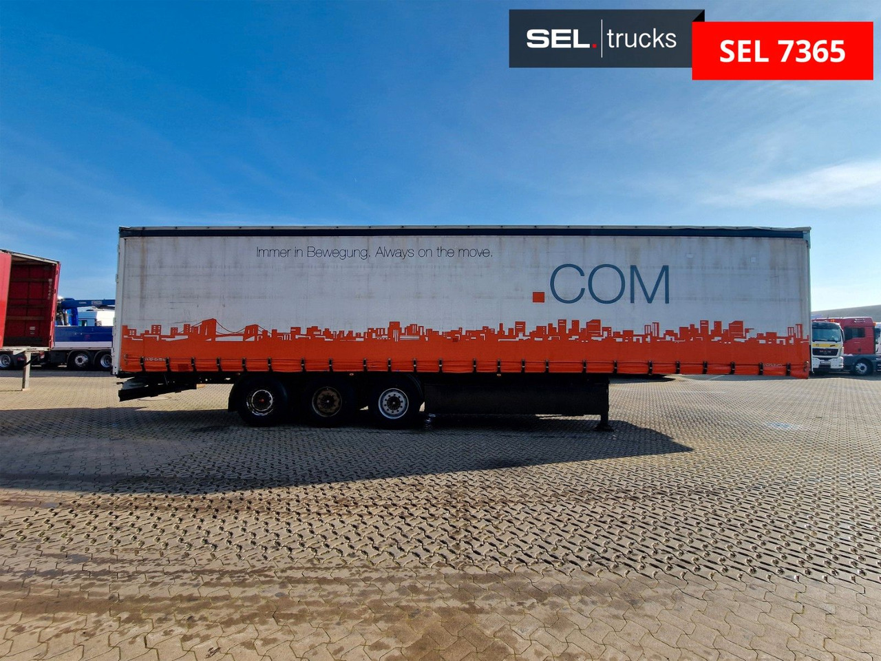 Kögel SN 24 / EDSCHA - סמיטריילר עם וילונות צד: תמונה 4 Kögel SN 24 / EDSCHA - סמיטריילר עם וילונות צד: תמונה 4