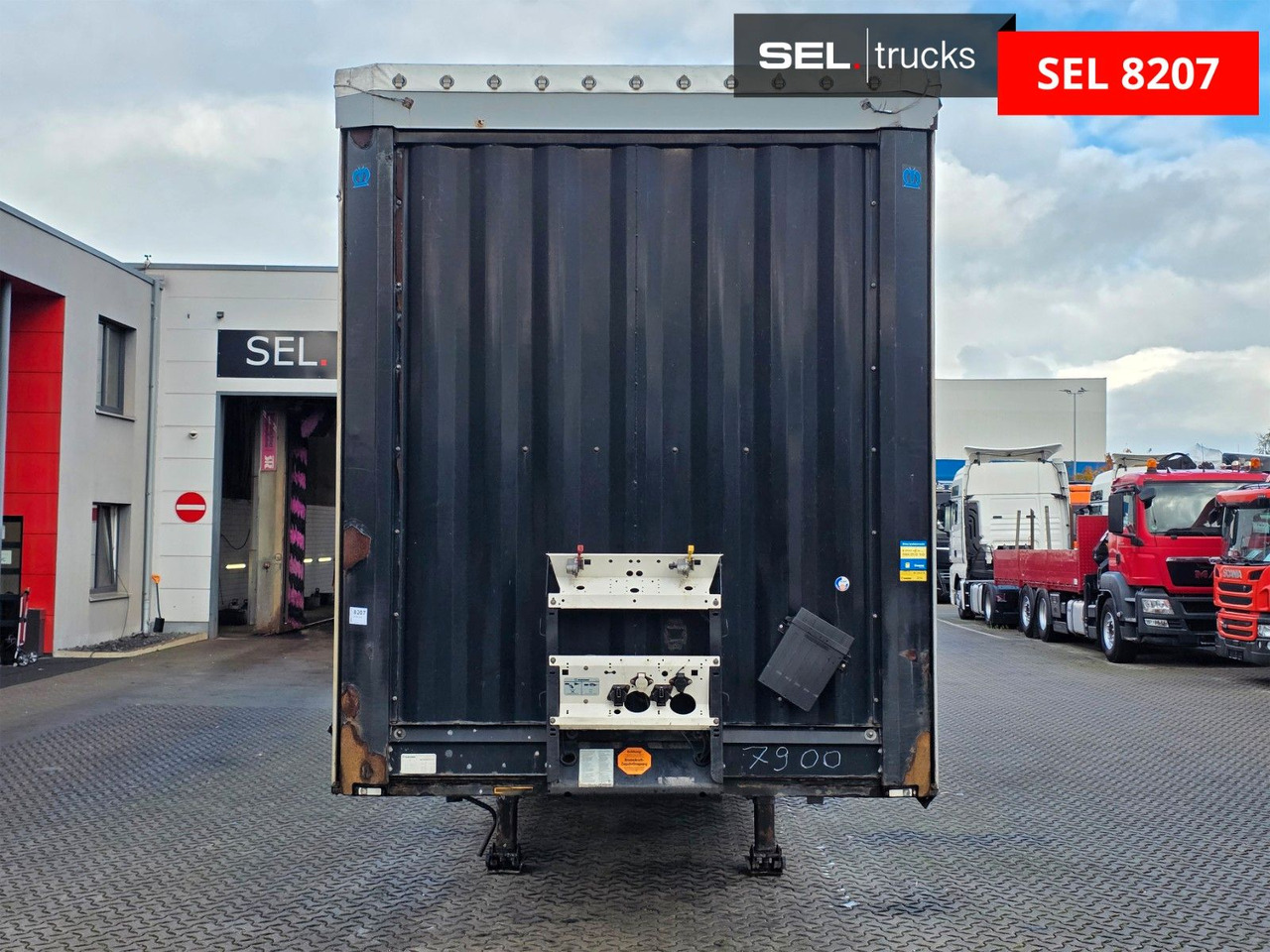 Krone SD / Hubdach / EDSCHA / Liftachse - סמיטריילר עם וילונות צד: תמונה 2 Krone SD / Hubdach / EDSCHA / Liftachse - סמיטריילר עם וילונות צד: תמונה 2