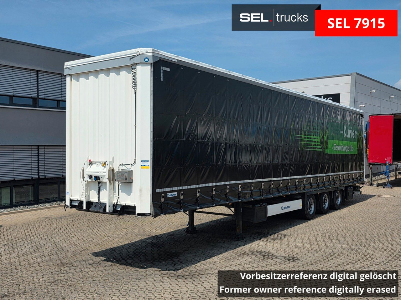 Krone SD / Hubdach / EDSCHA / Mega / Liftachse - סמיטריילר עם וילונות צד: תמונה 1 Krone SD / Hubdach / EDSCHA / Mega / Liftachse - סמיטריילר עם וילונות צד: תמונה 1