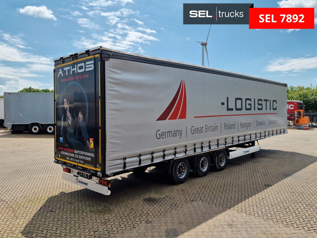 Krone SD / Hubdach / EDSCHA / Mega / Liftachse - סמיטריילר עם וילונות צד: תמונה 5 Krone SD / Hubdach / EDSCHA / Mega / Liftachse - סמיטריילר עם וילונות צד: תמונה 5