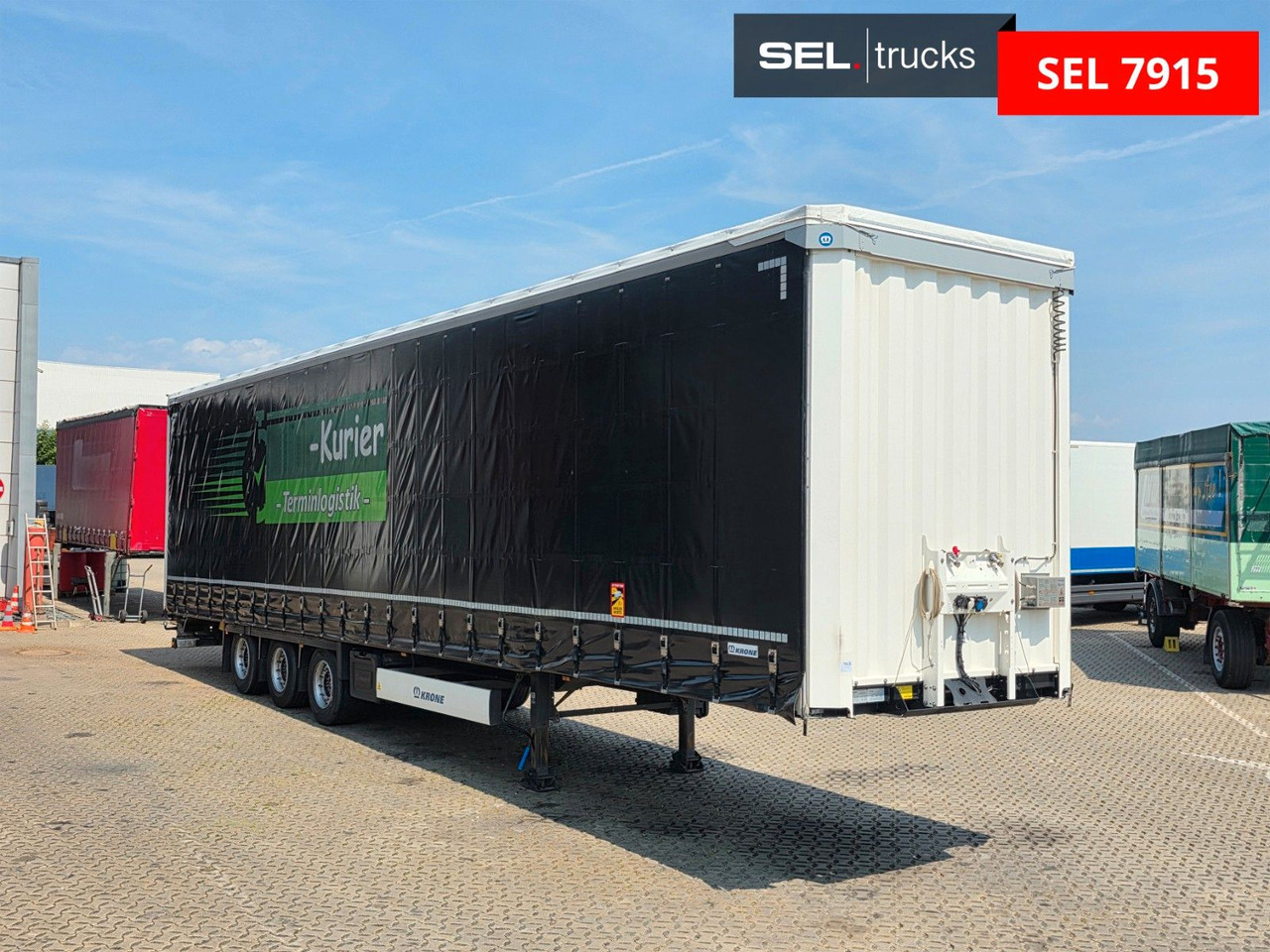 Krone SD / Hubdach / EDSCHA / Mega / Liftachse - סמיטריילר עם וילונות צד: תמונה 3 Krone SD / Hubdach / EDSCHA / Mega / Liftachse - סמיטריילר עם וילונות צד: תמונה 3