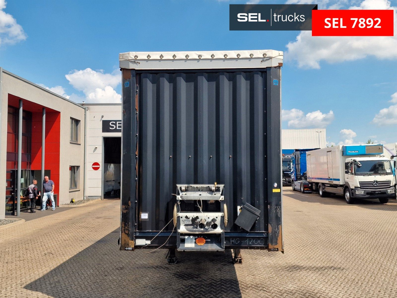 Krone SD / Hubdach / EDSCHA / Mega / Liftachse - סמיטריילר עם וילונות צד: תמונה 2 Krone SD / Hubdach / EDSCHA / Mega / Liftachse - סמיטריילר עם וילונות צד: תמונה 2
