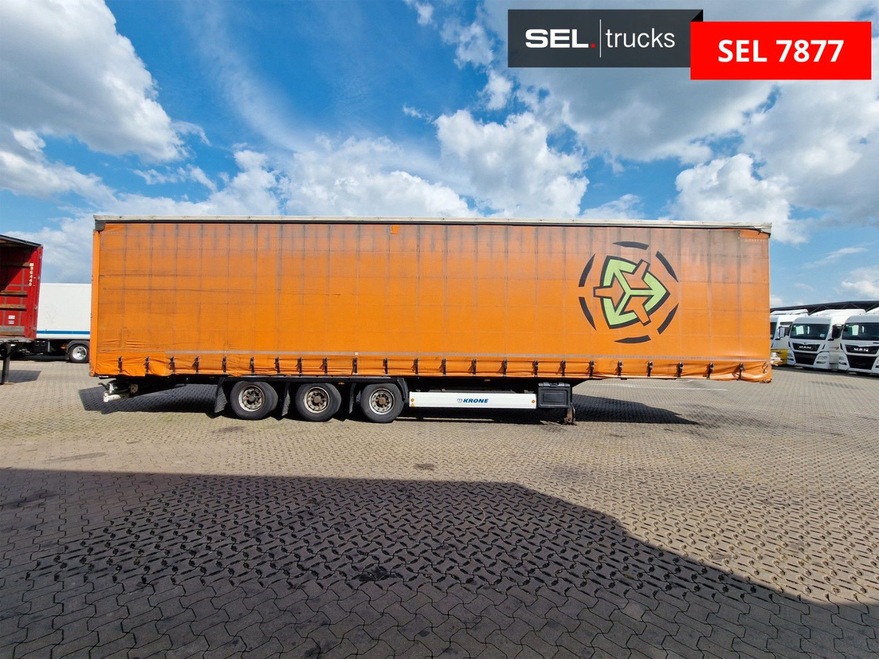 Krone SD / Hubdach / EDSCHA / Mega - סמיטריילר עם וילונות צד: תמונה 4 Krone SD / Hubdach / EDSCHA / Mega - סמיטריילר עם וילונות צד: תמונה 4