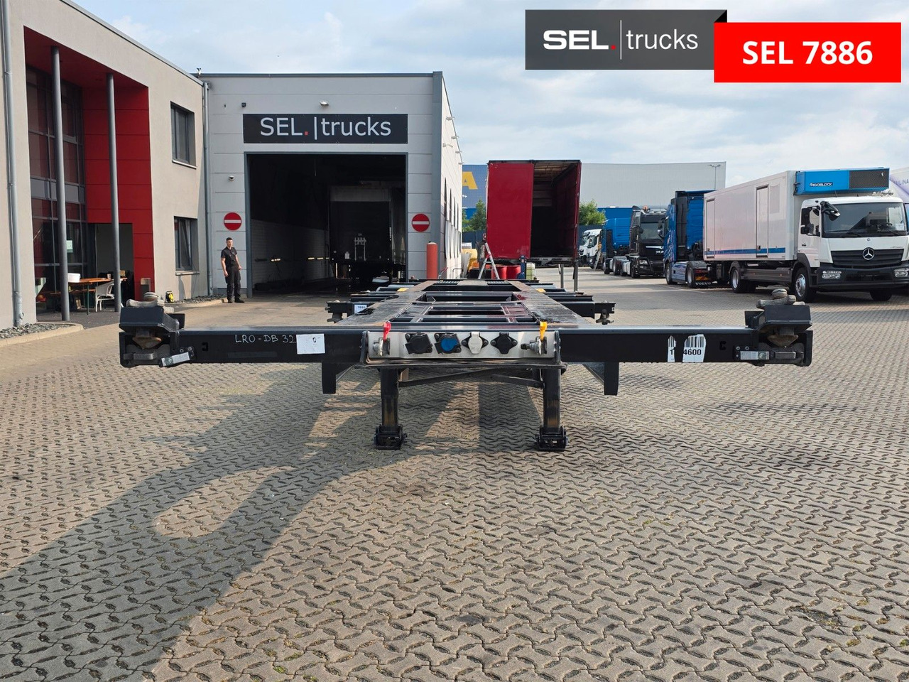 Krone SD / Teleskop / Liftachse - סמיטריילר מוביל מכולות/ החלפת גוף: תמונה 2 Krone SD / Teleskop / Liftachse - סמיטריילר מוביל מכולות/ החלפת גוף: תמונה 2