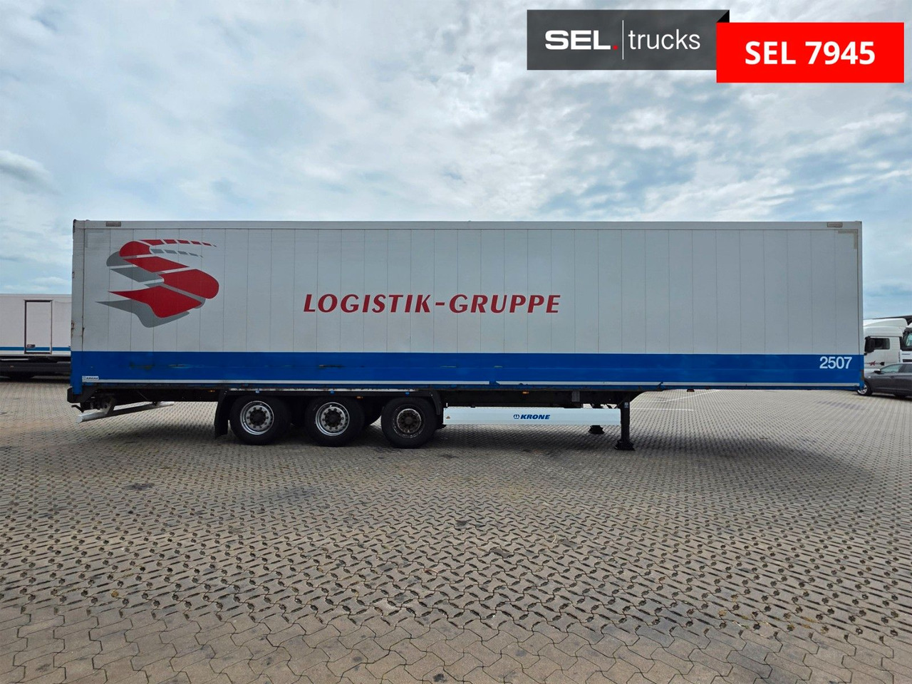 Krone SD / Textil / Liftachse - סמיטריילר בתיבה סגורה: תמונה 4 Krone SD / Textil / Liftachse - סמיטריילר בתיבה סגורה: תמונה 4