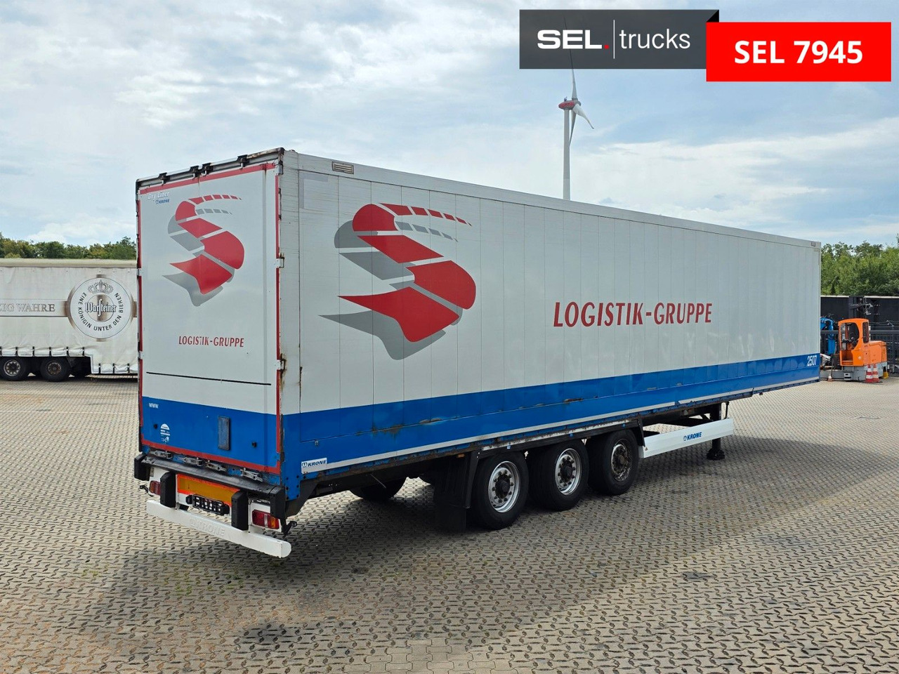 Krone SD / Textil / Liftachse - סמיטריילר בתיבה סגורה: תמונה 5 Krone SD / Textil / Liftachse - סמיטריילר בתיבה סגורה: תמונה 5