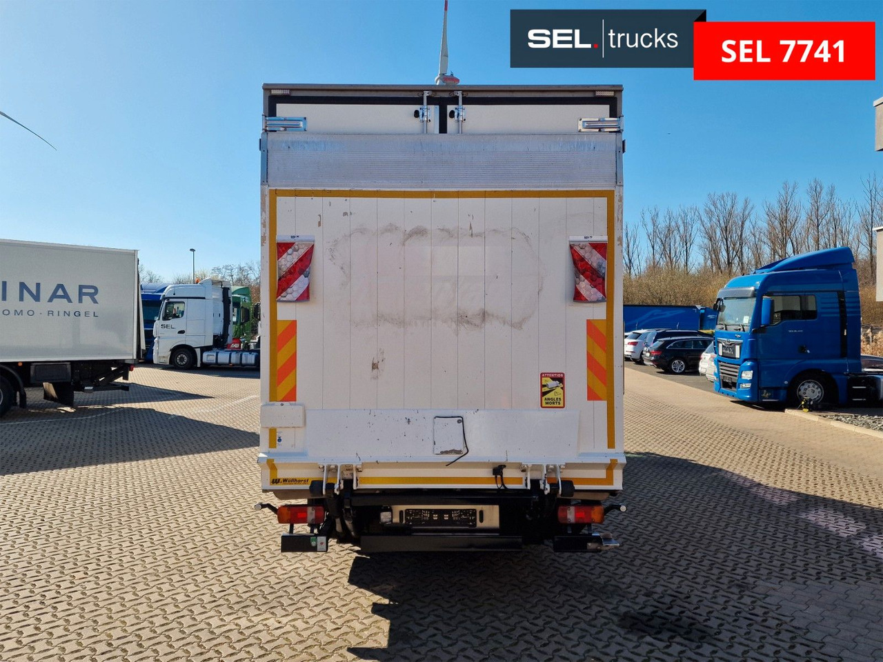 משאית קירור MAN TGL 12.250 4X2 BL / Ladebordwand: תמונה 6