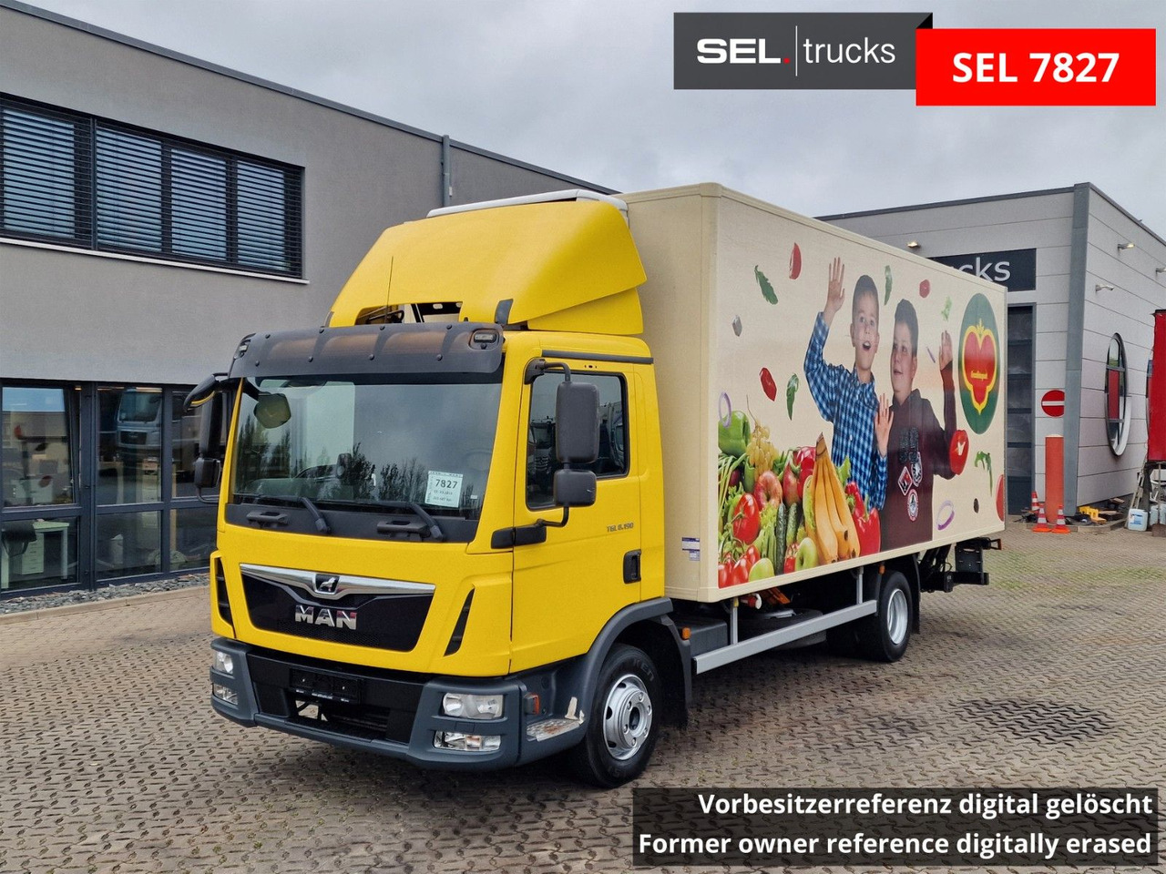MAN TGL 8.190 4X2 BL / Ladebordwand / Carrier - כלי רכב מסחרי לקירור: תמונה 1 MAN TGL 8.190 4X2 BL / Ladebordwand / Carrier - כלי רכב מסחרי לקירור: תמונה 1