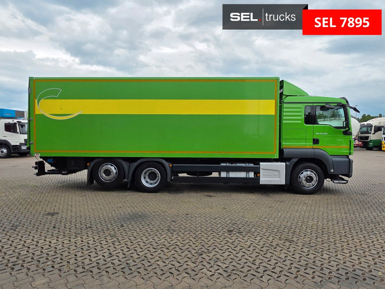 MAN TGS 26.400 6X2-4 LL / Ldbw / ADR AT / Lenkachse - משאית תיבה: תמונה 4 MAN TGS 26.400 6X2-4 LL / Ldbw / ADR AT / Lenkachse - משאית תיבה: תמונה 4