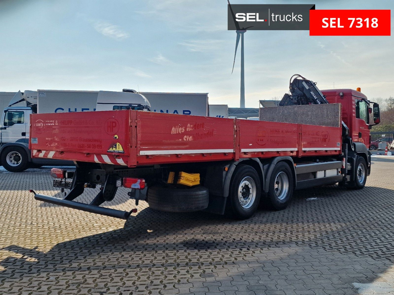 MAN TGS 26.440 6x2-2 BL/Fernbedien. /Lenkachse/Atlas - משאית מנוף: תמונה 5 MAN TGS 26.440 6x2-2 BL/Fernbedien. /Lenkachse/Atlas - משאית מנוף: תמונה 5