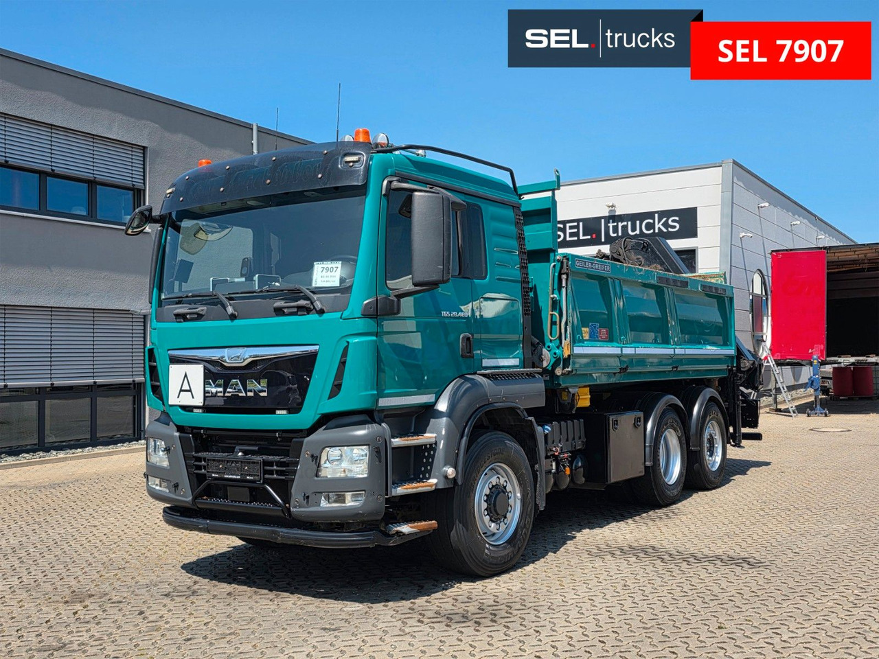 MAN TGS 28.480 6X4H-4 BL /HIAB /Fernbed. / Lenkachse - מזהיר, משאית מנוף: תמונה 3 MAN TGS 28.480 6X4H-4 BL /HIAB /Fernbed. / Lenkachse - מזהיר, משאית מנוף: תמונה 3