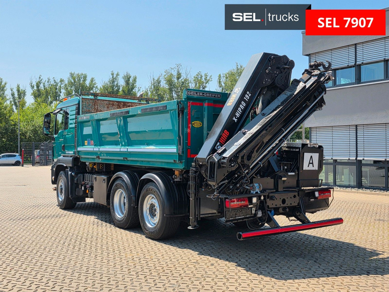 MAN TGS 28.480 6X4H-4 BL /HIAB /Fernbed. / Lenkachse - מזהיר, משאית מנוף: תמונה 1 MAN TGS 28.480 6X4H-4 BL /HIAB /Fernbed. / Lenkachse - מזהיר, משאית מנוף: תמונה 1