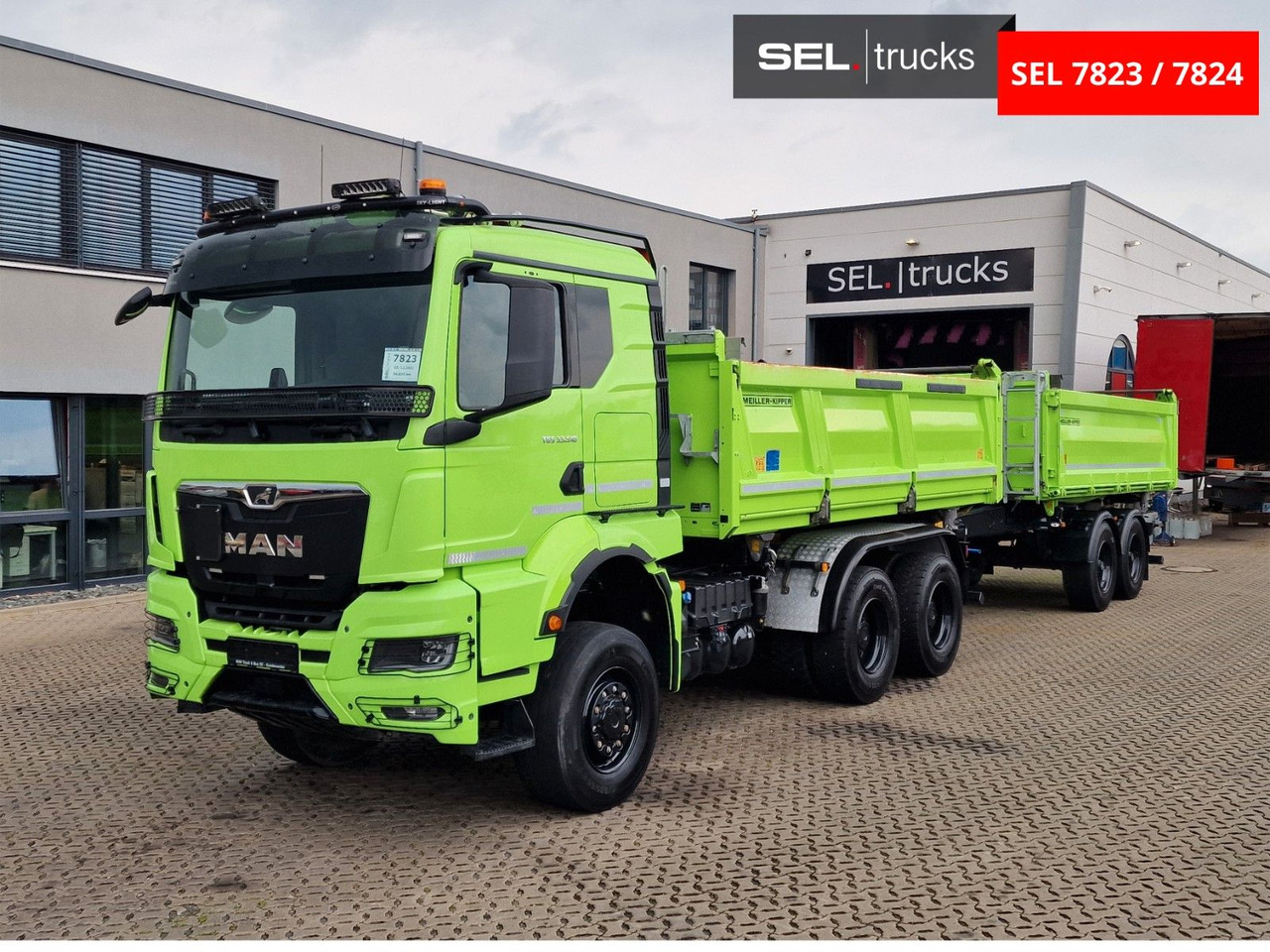 MAN TGS 33.510 6x6 BL CH /Dreiseitenkipper /6x6 / 6D - מזהיר: תמונה 4 MAN TGS 33.510 6x6 BL CH /Dreiseitenkipper /6x6 / 6D - מזהיר: תמונה 4