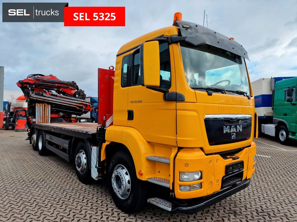 MAN TGS 35.480 8X4H-6 BL / Intarder / FASSI F560 - משאית מנוף: תמונה 3 MAN TGS 35.480 8X4H-6 BL / Intarder / FASSI F560 - משאית מנוף: תמונה 3