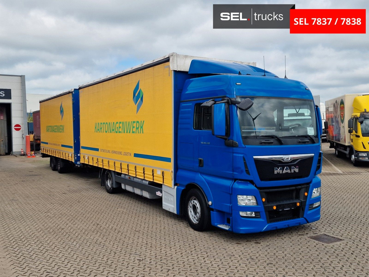 MAN TGX 18.440 4X2 LL-U/ Intarder /Hubdach/Durchlade - משאית וילונות צד: תמונה 3 MAN TGX 18.440 4X2 LL-U/ Intarder /Hubdach/Durchlade - משאית וילונות צד: תמונה 3