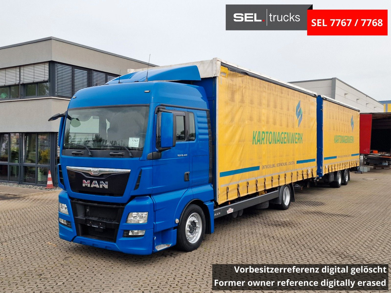 MAN TGX 18.440 4X2 LL-U /Intarder/Hubdach/Durchlade - משאית וילונות צד: תמונה 1 MAN TGX 18.440 4X2 LL-U /Intarder/Hubdach/Durchlade - משאית וילונות צד: תמונה 1
