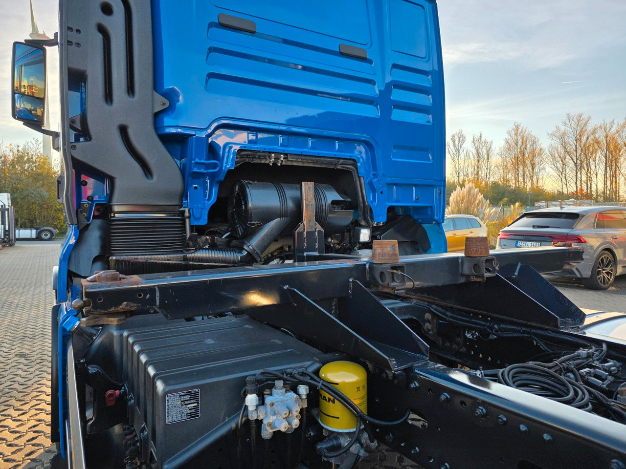 מוביל מכולות/ משאית החלפת גוף MAN TGX 18.460 4X2 LL / Standklimaanlage: תמונה 14