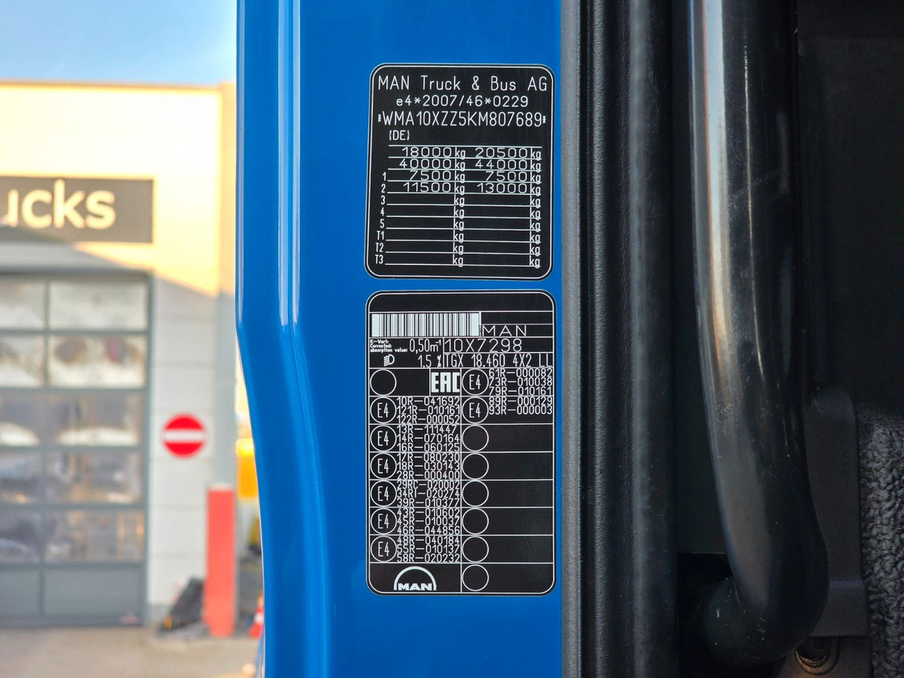 מוביל מכולות/ משאית החלפת גוף MAN TGX 18.460 4X2 LL / Standklimaanlage: תמונה 25