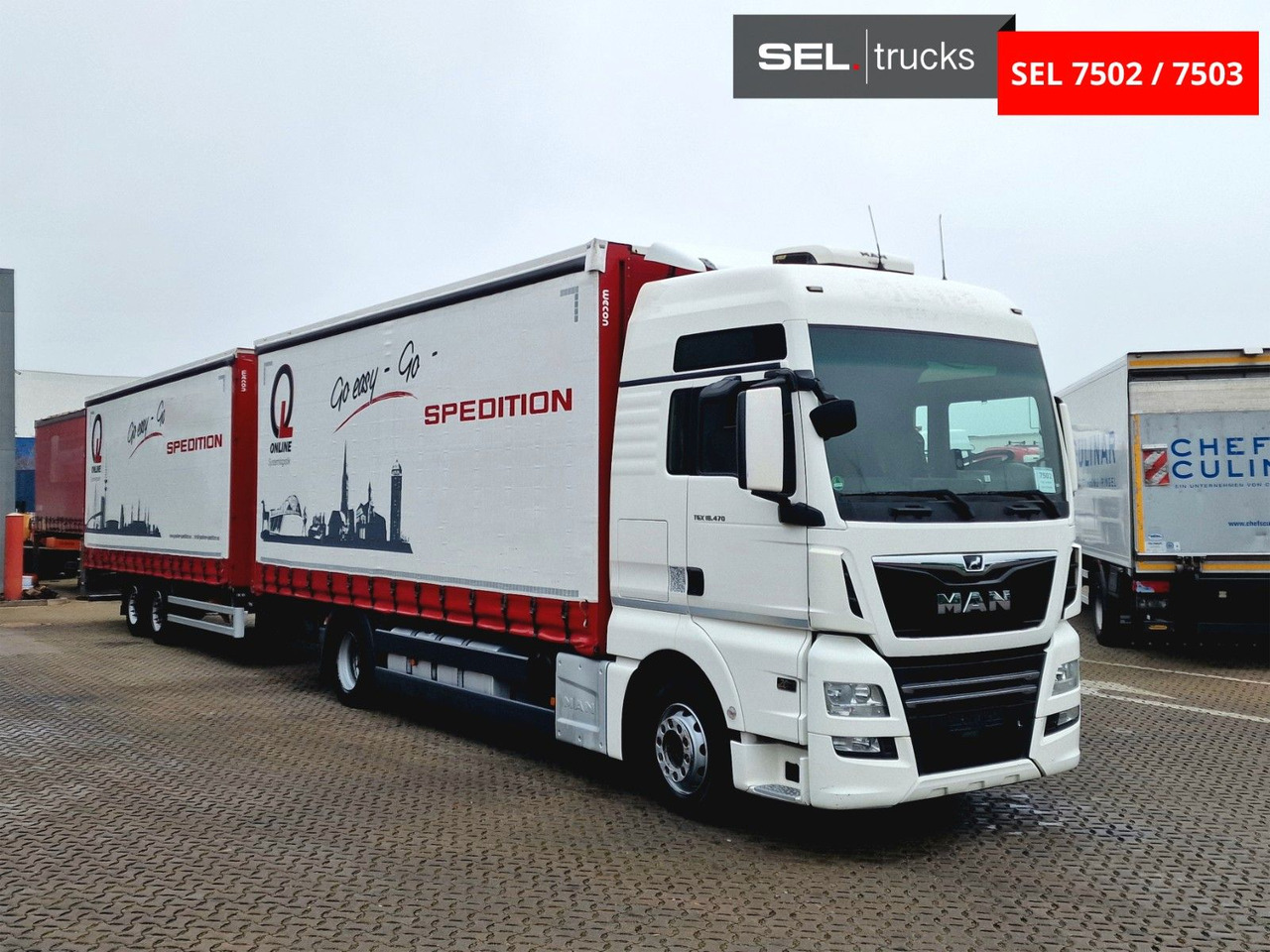 MAN TGX 18.470 4X2 LL/Intarder/Aluklap./Durchlade/6D - משאית וילונות צד: תמונה 3 MAN TGX 18.470 4X2 LL/Intarder/Aluklap./Durchlade/6D - משאית וילונות צד: תמונה 3