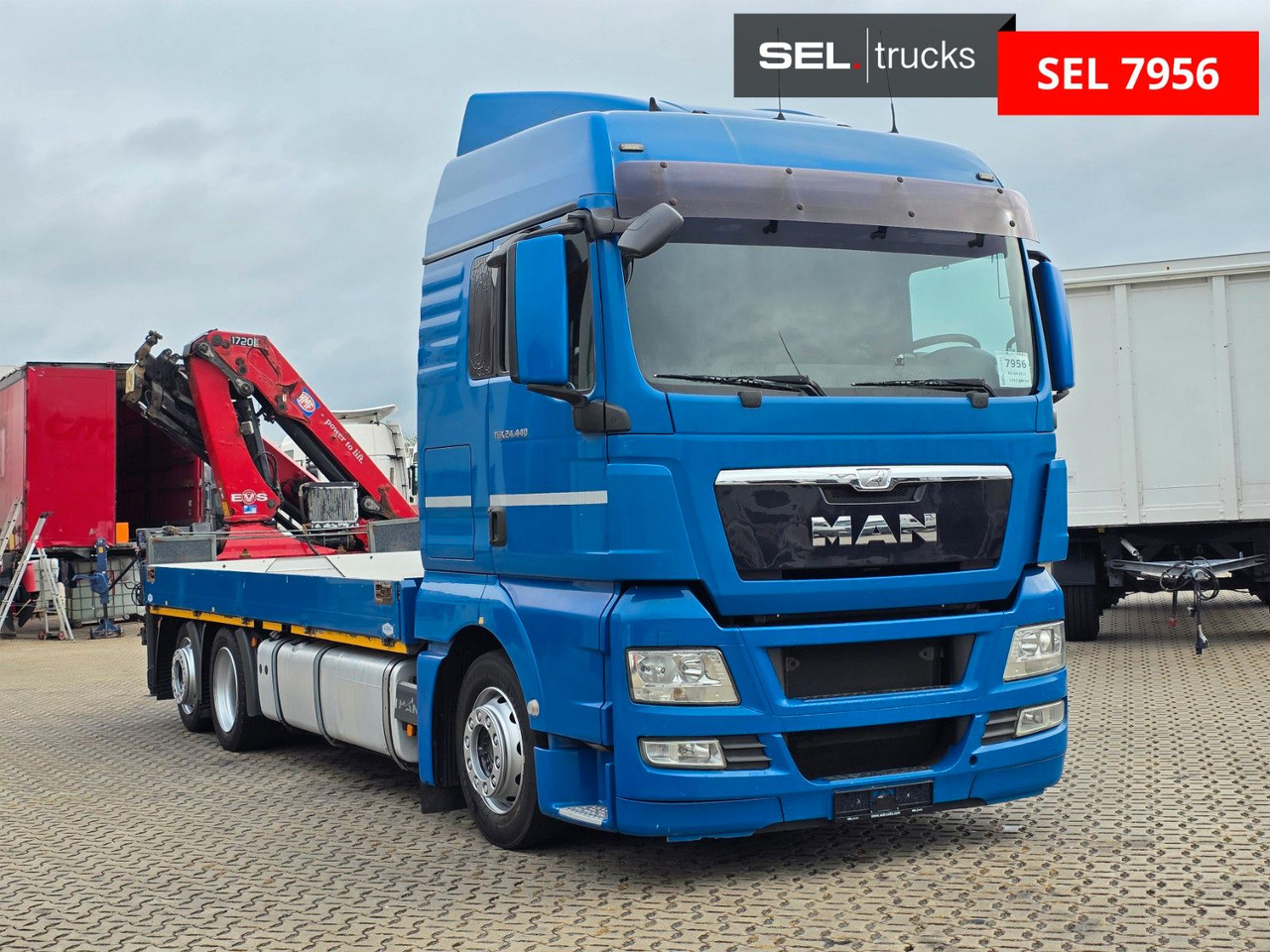 MAN TGX 24.440 6X2-2 LL-U / Intarder / HMF / Fernb. - משאית מנוף: תמונה 3 MAN TGX 24.440 6X2-2 LL-U / Intarder / HMF / Fernb. - משאית מנוף: תמונה 3
